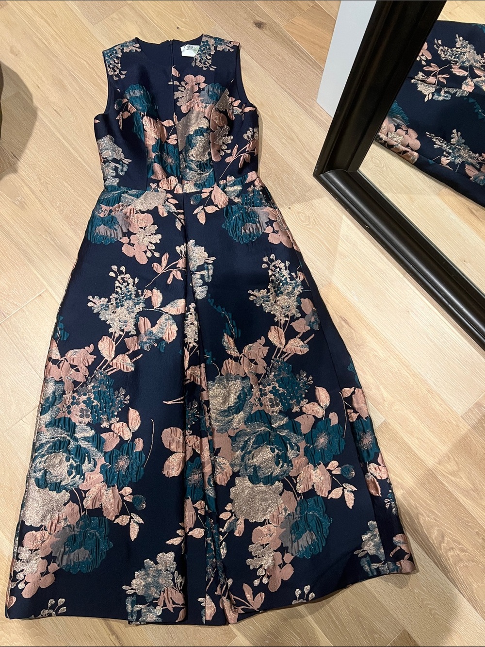 Kay Unger Coty Wide Leg Pant Jumpsuit